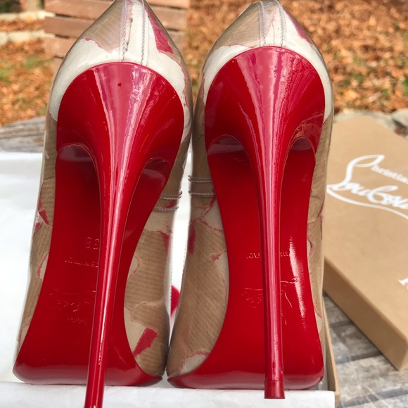 Christian Louboutin red bottoms - Picture 3 of 5